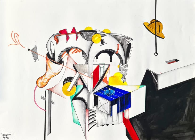 Foto 1 des Kunstwerks "'Eternal doors'" von Dorothy Aniro P. auf art24