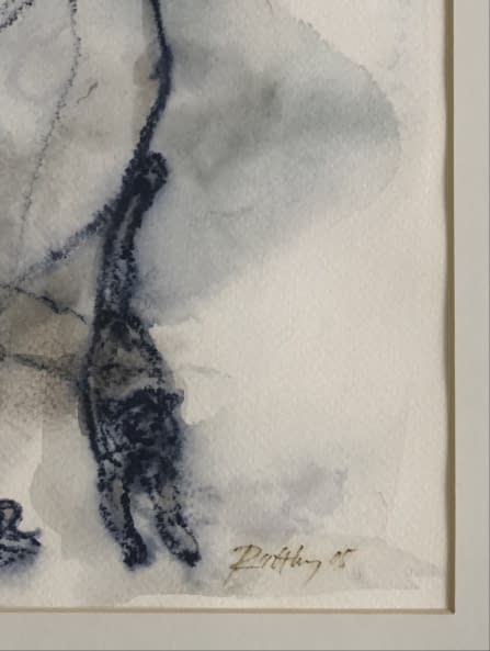 Image 1 of the artwork "Macska/Katze" by Ruttkay Sándor on art24