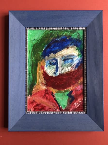Image 1 of the artwork "Pandemie in Grün" by Laszló Horváth on art24