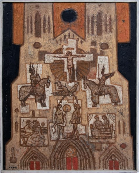 Foto 1 des Kunstwerks "Katedrala (dt. Kathedrale)" von Ivan (Ivo) Sedliský auf art24
