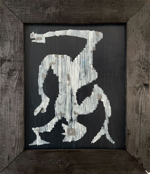 Image 1 of the artwork "pajacuje koleżka pewnie coś go trapi" by Jacek Typa on art24