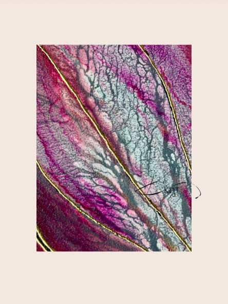 Foto 1 des Kunstwerks "Artwork" von KDT art Beyond canvas - art that speaks to you auf art24