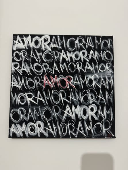Photo 1 de l'œuvre "Infinite AMORE" par Lina Titova sur art24