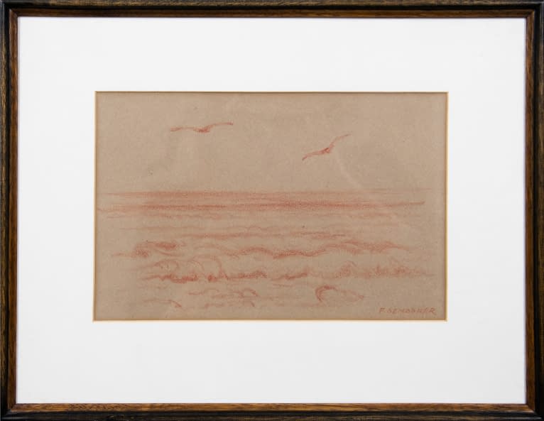 Image 1 of the artwork "Am Meer" by František Sembdner on art24