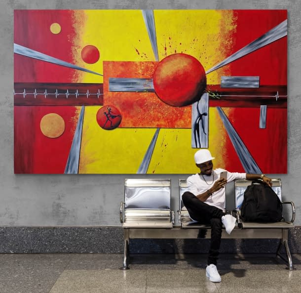 Foto 1 des Kunstwerks "MOLEKÜL DES LEBENS" von Rasty Stone auf art24