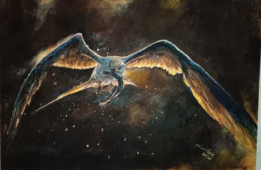Foto 1 des Kunstwerks ""sea bird"" von oliver czak auf art24