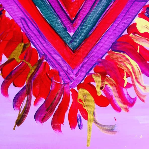 Foto 1 des Kunstwerks "Siebenherzen" von JANINART auf art24