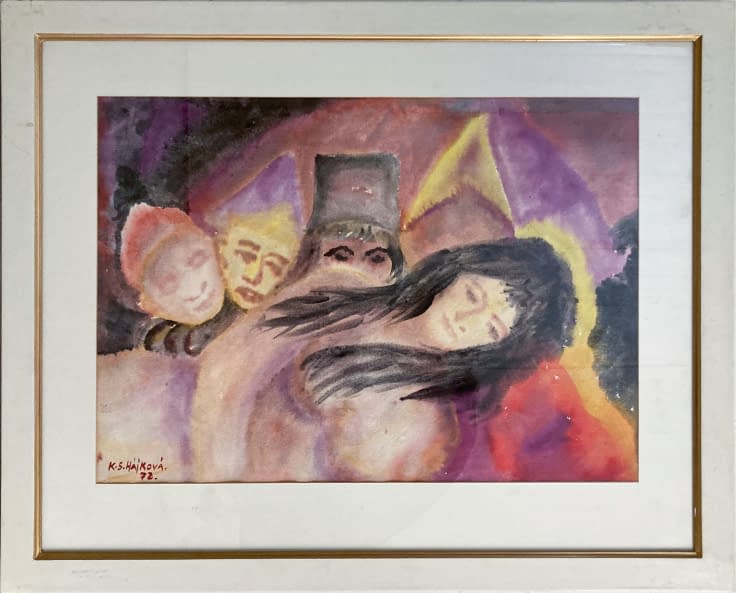 Foto 1 des Kunstwerks "Die Begehrte" von Kamila Sára Hájková auf art24