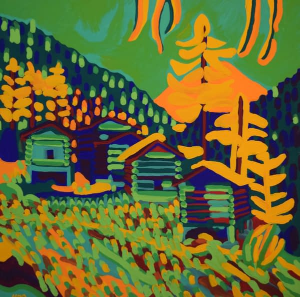Image 1 of the artwork "Gaden in Davos Monstein" by Ursina Müller on art24