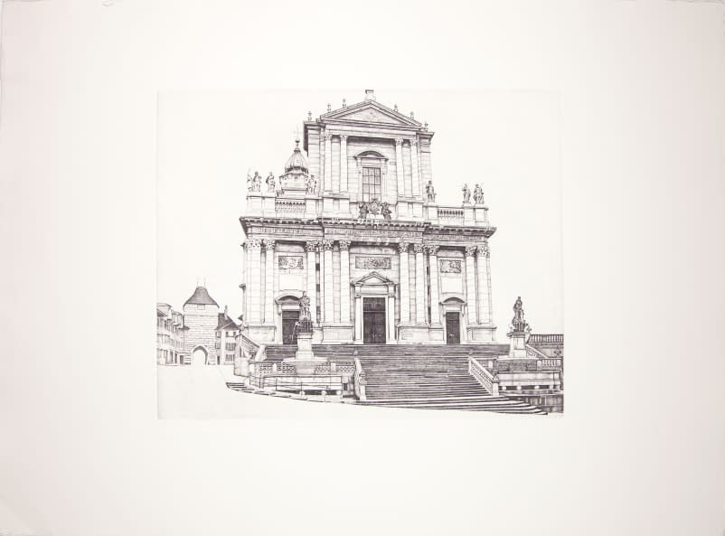 Image 1 of the artwork "St. Ursenkathedrale" by Rudolf Häsler on art24