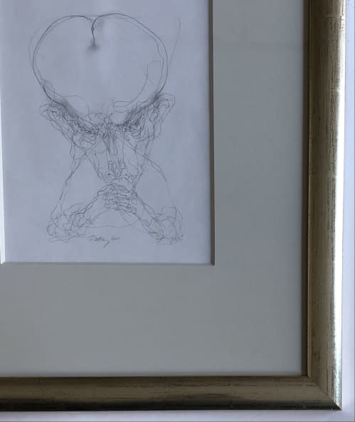 Image 1 of the artwork "Akt rajz XII./ Akt Zeichnung XII." by Ruttkay Sándor on art24