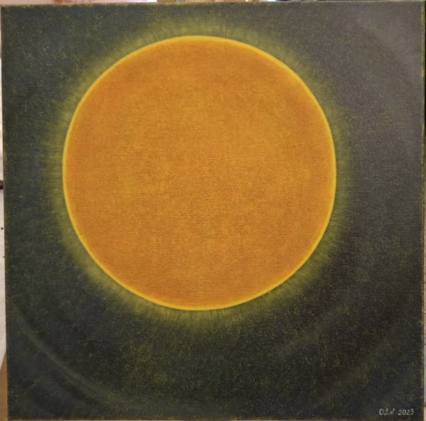 Foto 1 des Kunstwerks "Shining" von Olha Nazarenko auf art24