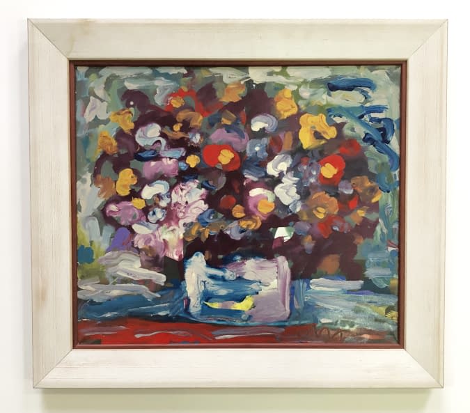 Foto 1 des Kunstwerks "Virág Csendélet/ Blumenstillleben" von Pasaréti Csepeli Varró Németh Miklós auf art24