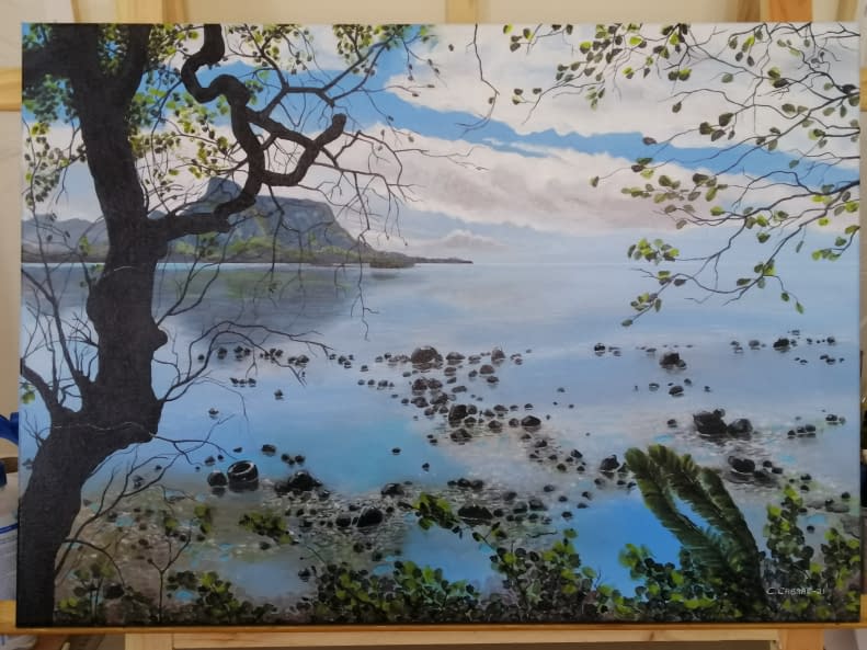 Image 1 of the artwork "Thru The Trees" by Carlos Cabral on art24