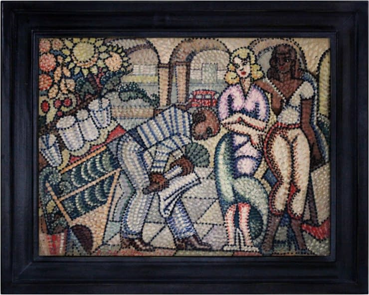 Image 1 of the artwork "Der Blumenverkäufer" by Antonio Argudín on art24