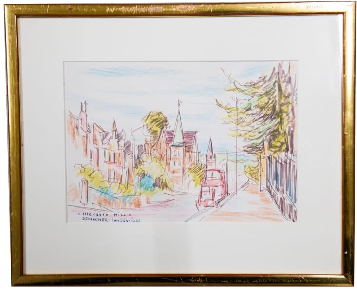 Image 1 of the artwork "Highgate Hill London" by František Sembdner on art24