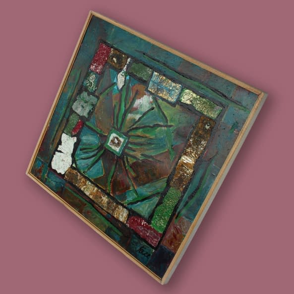 Image 1 of the artwork "Diptych Abstract" by Flavio on art24