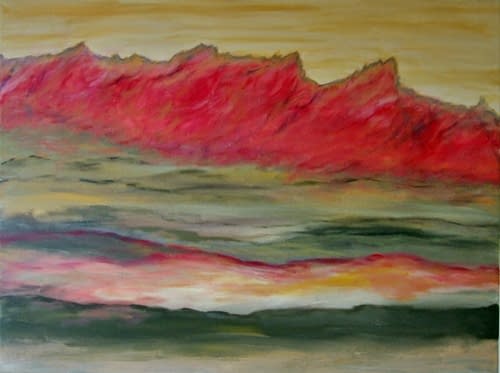 Photo 1 de l'œuvre "Die Feuerberge" par RaRo sur art24