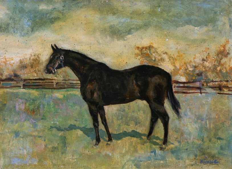 Image 1 of the artwork "Kůň (dt. Pferd)" by Vilém Šimek on art24