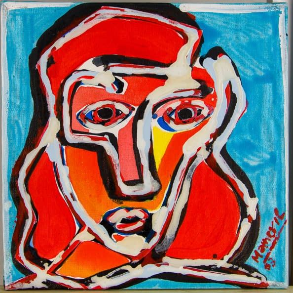 Image 1 of the artwork "head" by Eugen Meier Mathévie on art24