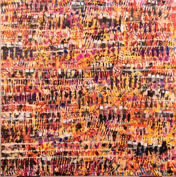 Image 1 of the artwork "crowd" by Eugen Meier Mathévie on art24