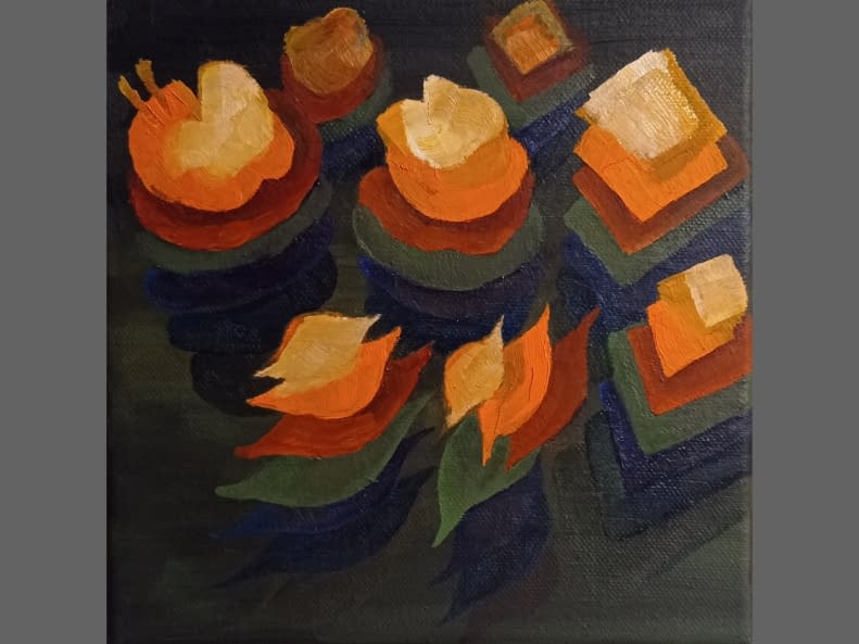 Image 1 of the artwork "flowers at night" by Marcus Nordmann on art24