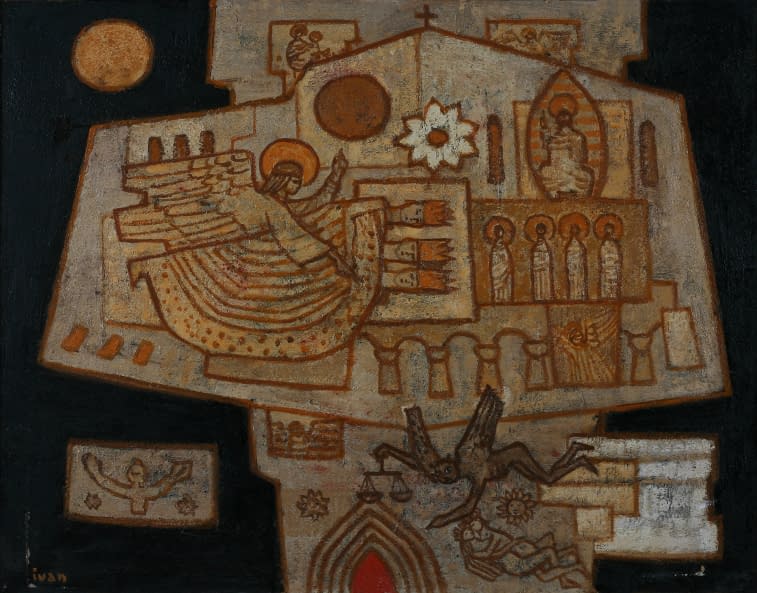 Foto 1 des Kunstwerks "Katedrala v Autun (dt. Kathedrale von Autun)" von Ivan (Ivo) Sedliský auf art24