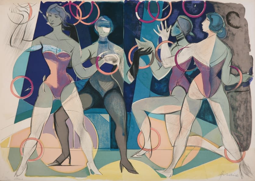 Image 1 of the artwork "Turnerinnen (72/100)" by Camille Hilaire on art24