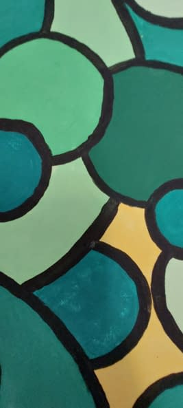 Foto 1 des Kunstwerks "Green Bubbles" von Atelier George von Klitzing auf art24