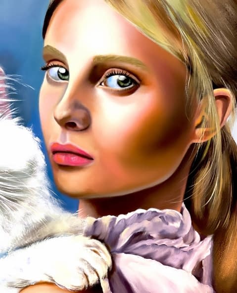 Foto 1 des Kunstwerks "Kleines Glück" von Sam.painting auf art24
