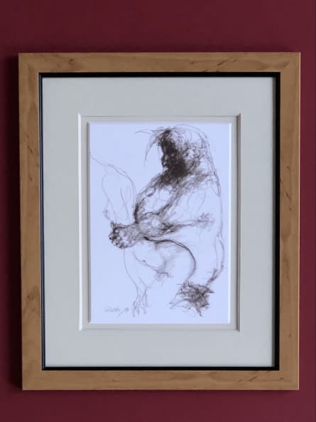 Foto 1 des Kunstwerks "Rajz VIII./Zeichnung VIII." von Ruttkay Sándor auf art24