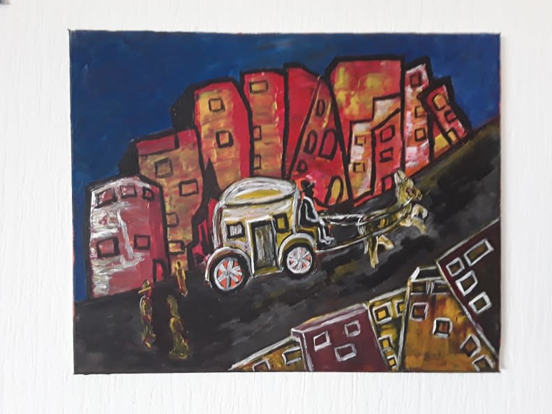 Image 1 of the artwork "Der Kutscher" by Sven W. Dahlke on art24