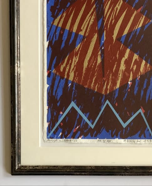 Image 1 of the artwork "Angyal született EA V/XIV / Ein Engel ist geboren EA V/XIV" by János Aknay on art24