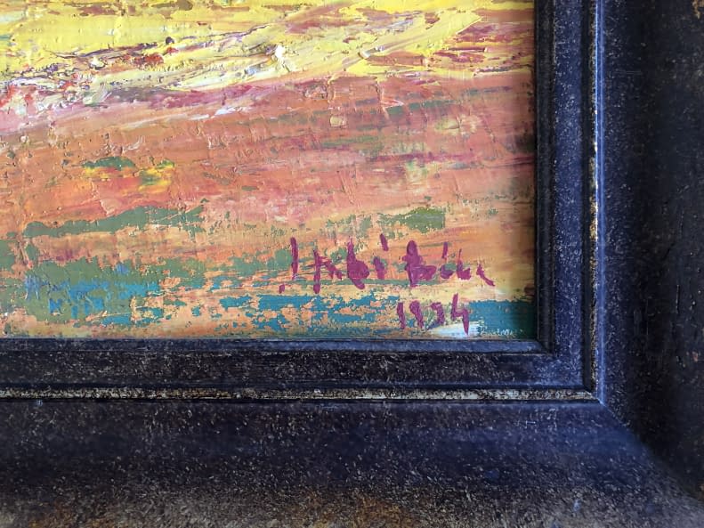 Image 1 of the artwork "Táj/Landschaft" by Béla Szabó on art24