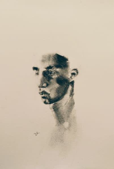 Image 1 of the artwork "Selbstbeobachtung- mit Dir fängt alles neu an" by DK on art24