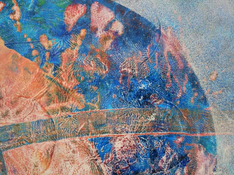 Foto 1 des Kunstwerks ""Unterwasserwelt"" von frohekunst auf art24