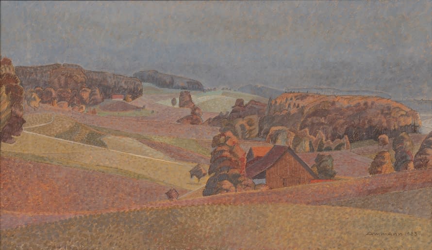 Image 1 of the artwork "Landschaft" by Arnold Ammann on art24