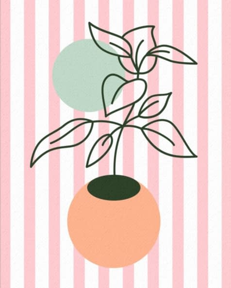 Foto 1 des Kunstwerks "Botanische Leichtigkeit" von Nomi Morina auf art24