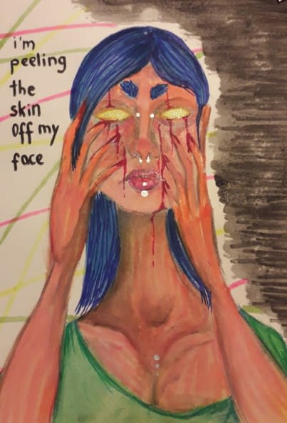 Image 1 of the artwork "bonkers" by Ame Lee on art24