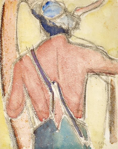 Foto 1 des Kunstwerks ""Der Maler"" von Cuno Amiet auf art24