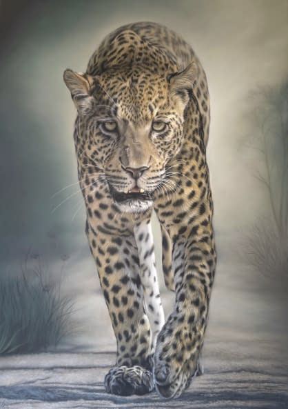 Image 1 of the artwork "Silent Hunter" by MW Tierportraits on art24