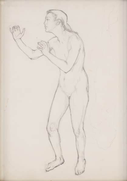 Image 1 of the artwork "Aktstudie" by Stéphanie Guerzoni on art24
