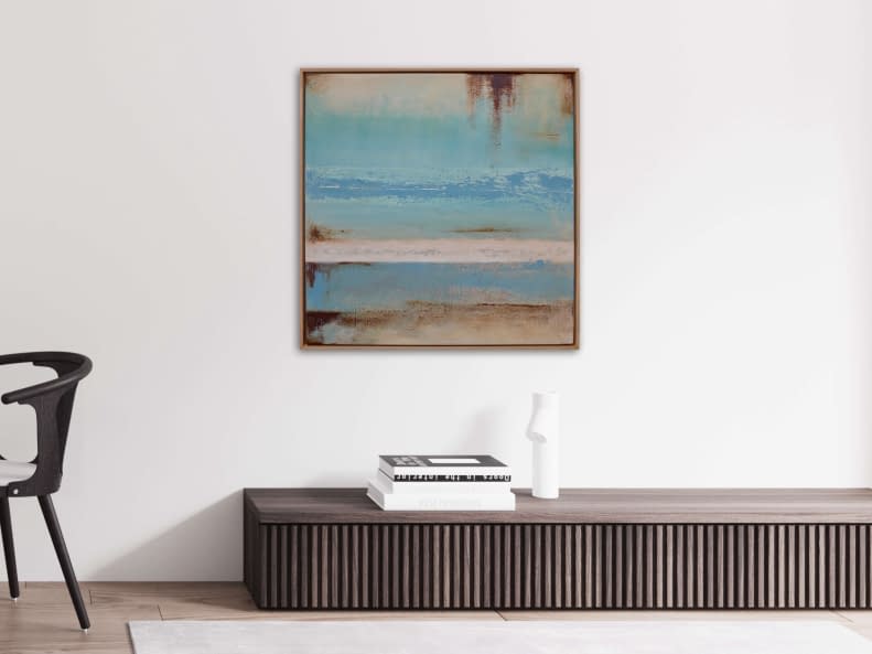 Image 1 of the artwork "Sanfte Küstenlinie" by Stefanie Theiler ART on art24