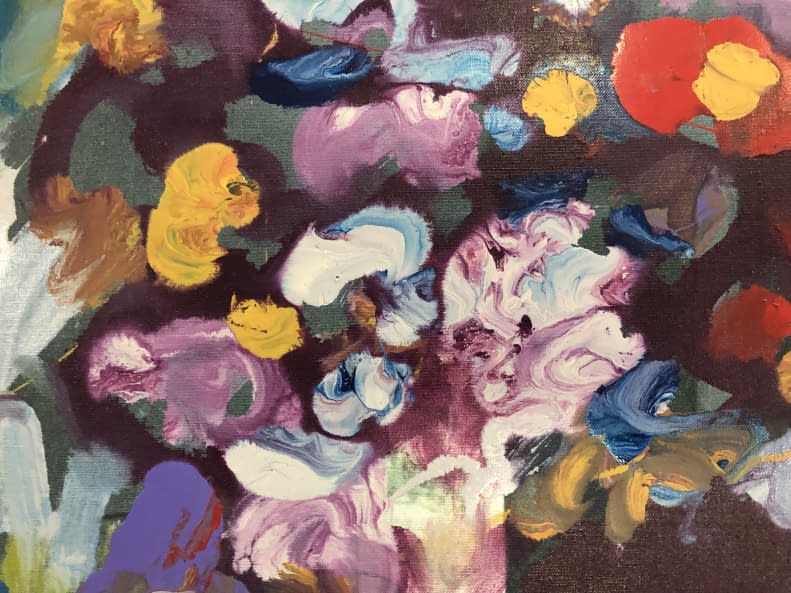 Foto 1 des Kunstwerks "Virág Csendélet/ Blumenstillleben" von Pasaréti Csepeli Varró Németh Miklós auf art24