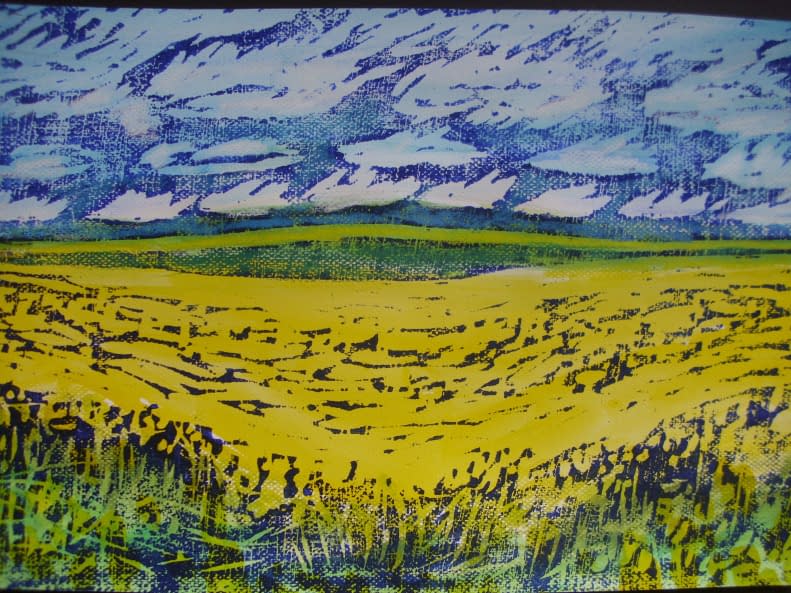Image 1 of the artwork "Landschaft" by Ebba Sakel on art24