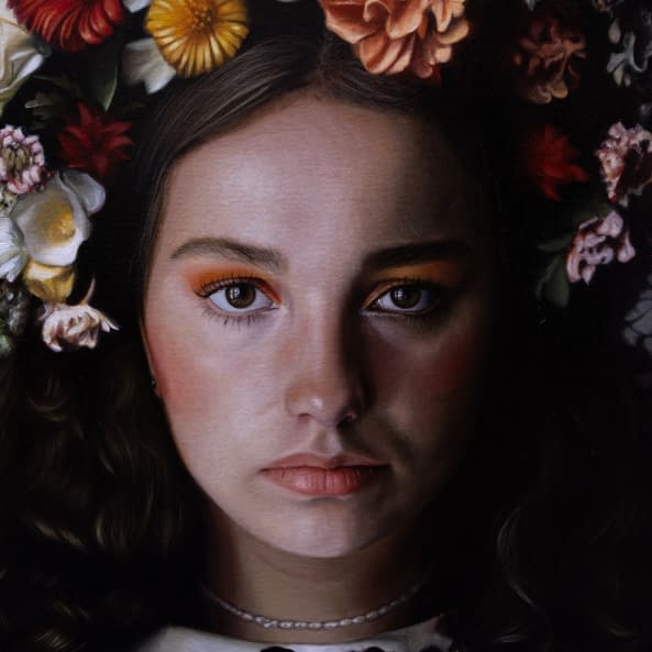 Image 1 of the artwork "Elsa in den Blumen" by VILLALBA on art24