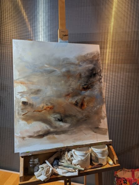 Image 1 of the artwork "Encounter -  Begegnung" by Flouline Art on art24