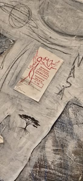 Foto 1 des Kunstwerks "Fly me To The Moon" von Jacqueline Berg auf art24