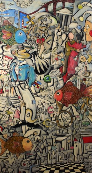 Foto 1 des Kunstwerks "Drei Goldfische" von Zoran Marcius auf art24