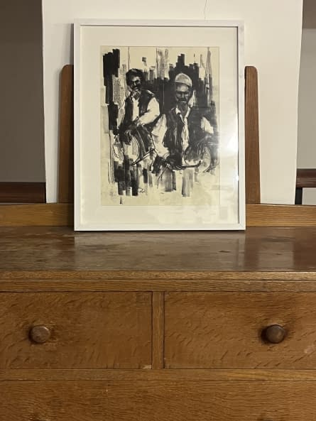 Foto 1 des Kunstwerks "White noise" von Hakim Altlis auf art24